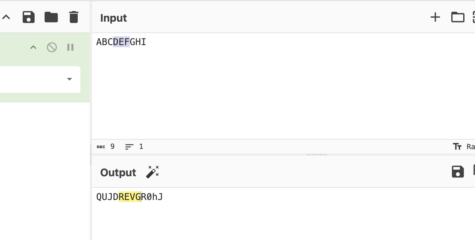 base64 chunks